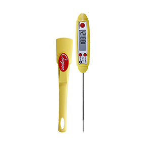 MAX Pocket Test Thermometer,  digital type, LCD display, 4&quot; 