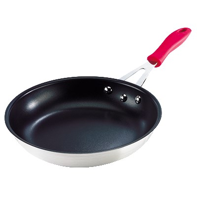 THERMALLOY FRY PAN, 8&quot;  NON-DRIP EDGE, RIVETED STEEL