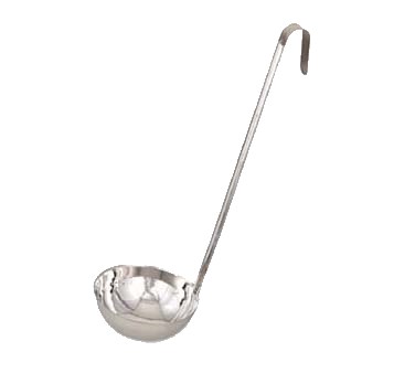 OPTIMA LADLE, 2 OUNCE, 11&quot;L, ONE-PIECE, GROOVED HANDLE,