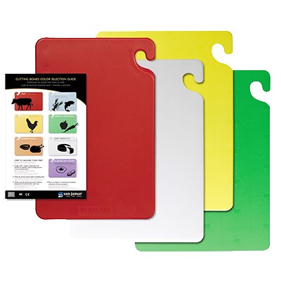 CUT-N-CARRY CUTTING BOARD SET, INCLUDES (4) 15&quot; X 20&quot; X