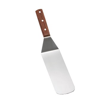 FOOD TURNER, 14-1/2&quot; OAL, SOLID, 7&quot; ROUNDED BLADE, HAND
