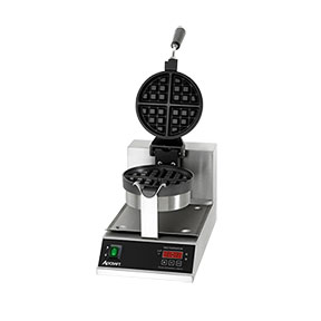 WAFFLE BAKER, 14x10x18, ROUND GRIDS, 120V