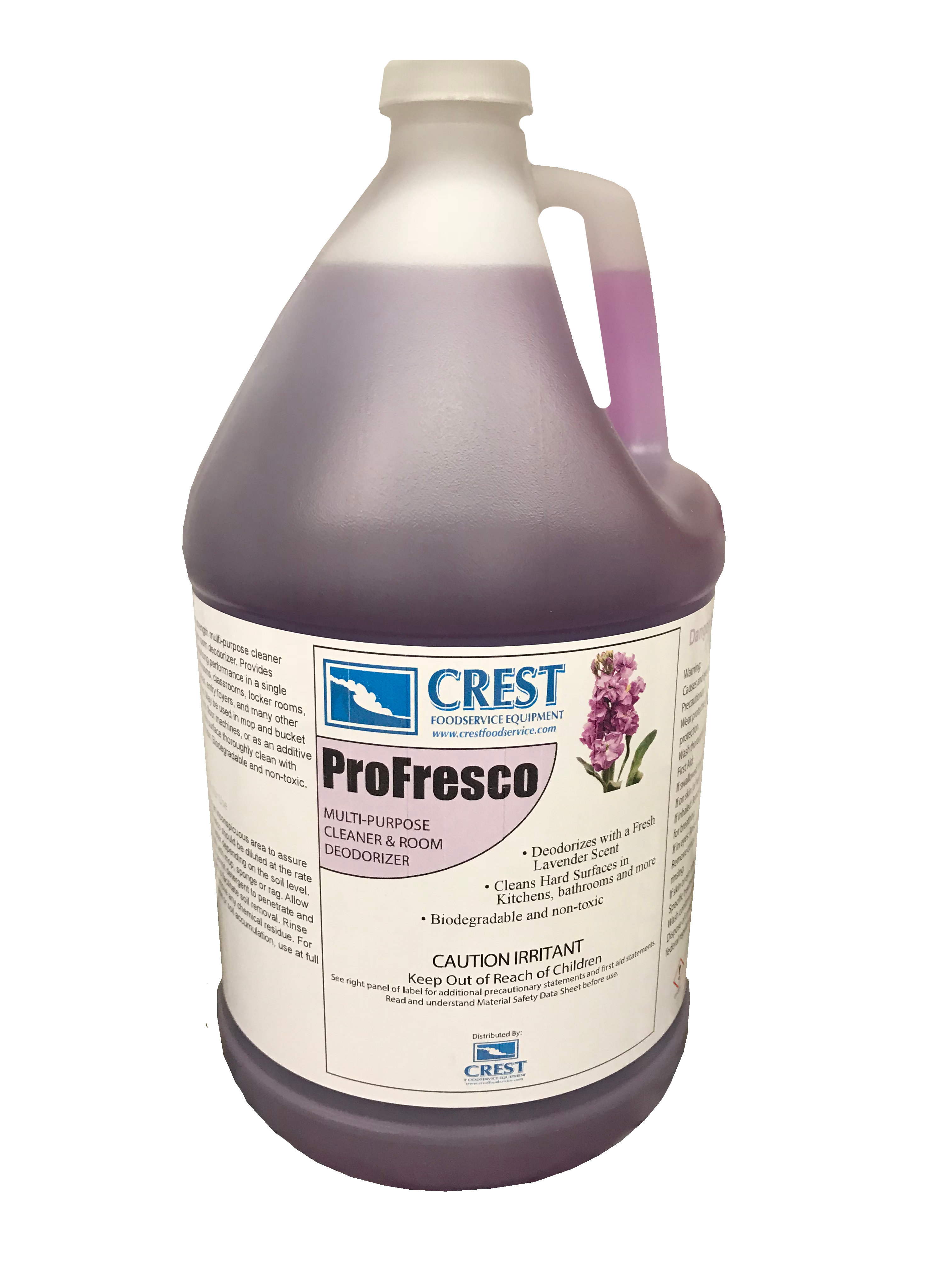Detergents and Cleaners - CREST FOODSERVICE EQUIP CO.
