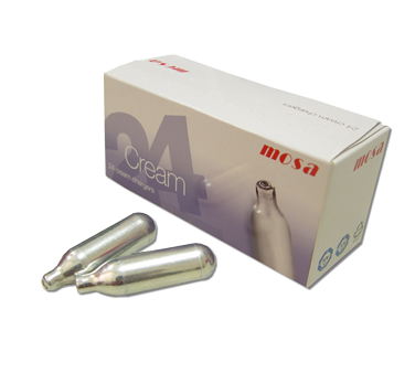 Whipped Cream Dispenser Cartridge Charger, 8g nitrous