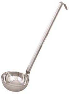 DEMI LADLE, 1 OZ., 5-3/4&quot; L, ONE-PIECE