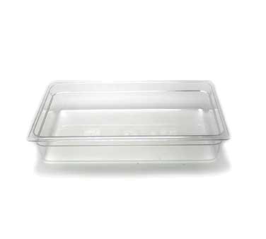 FOOD PAN, 13.7 QT. CAPACITY, FULL SIZE, 4&quot; DEEP,