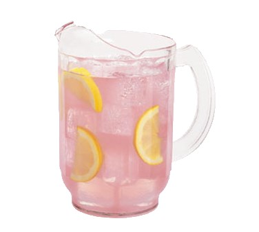 CAMWEAR PITCHER, LAGUNA, 60  OZ., POUR SPOUR EITHER SIDE, 