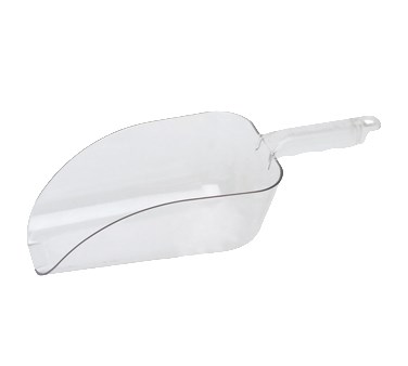 CAMWEAR SCOOP, 64 OZ, CLEAR  POLYCARBONATE