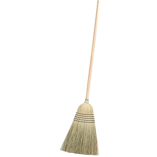 CORN BROOM, 56&quot;, STRAW