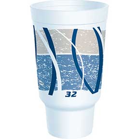 FOAM CUP, 32 OZ., IMPULSE, 400/CS