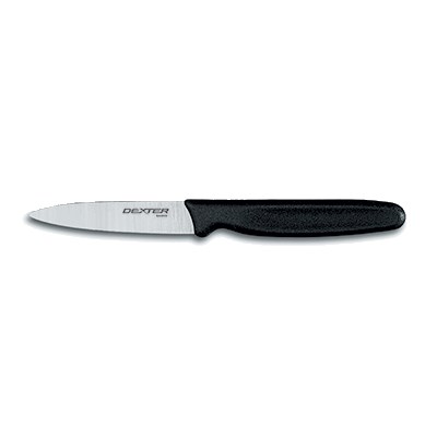 PARING KNIFE, BLACK HANDLE