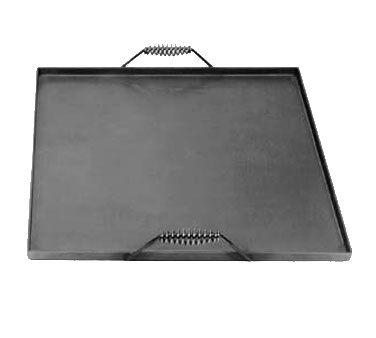 PORTABLE GRIDDLE TOP, COVERS 4 BURNERS, 22-9/16&quot; X 1&quot; LIP,