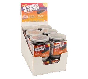 WOBBLE WEDGE, BLACK (30 PIECES  PER