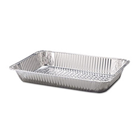 FOIL FULL SIZE STEAMTABLE PAN, 12&quot; X 20&quot; X 3-1/2&quot; D,