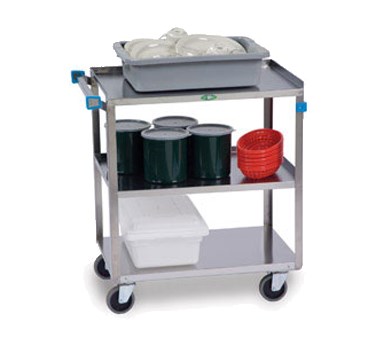 UTILITY CART, 3-TIER, OPEN BASE, 500 LBS. CAPACITY, 18&quot;