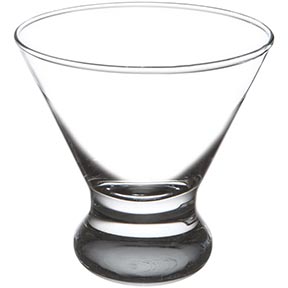 COSMOPOLITAN GLASS/DESSERT, 8-1/4 OZ., 1DZ/CS