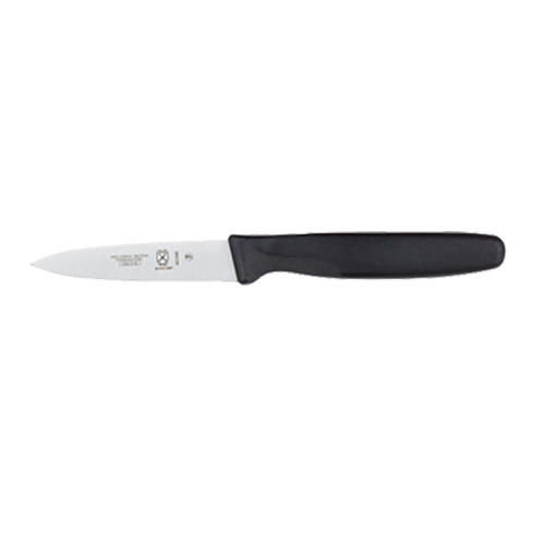 Millennia Paring Knife, 3&#39;&#39;, slim, black non-slip