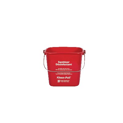 KLEEN PAIL,8QT,RED