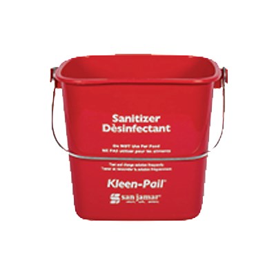 Kleen-Pail, 3 qt., ergonomic  handle with bail handle 