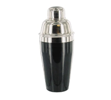 3-PIECE SHAKER SET, 16 OZ., BLACK