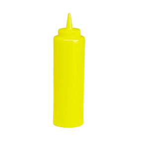 SQUEEZE BOTTLE, 12 OZ, MUSTARD  YELLOW