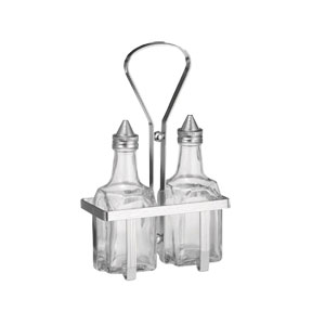 GLASS CRUET SET