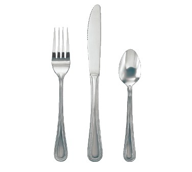 NEEDLEPOINT SALAD FORK