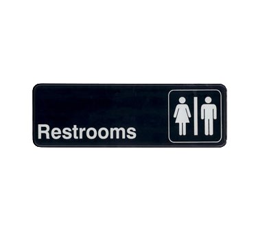 SIGN RESTROOMS