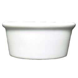 RAMEKIN, 5-1/2 OZ., SMOOTH SIDE, PURE WHITE, 3DZ/CS