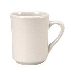 MUG, VENTURA, 8 OZ., W/ HANDLE, AMERICAN WHITE, 3DZ/CS