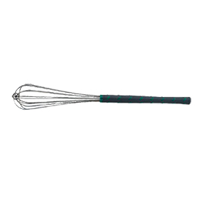 FRENCH WHIP, 24&quot; LONG, ONE-PIECE, AQUA NYLON HANDLE,