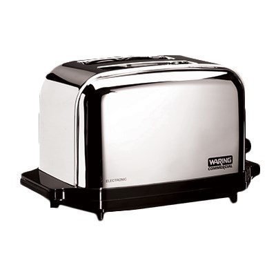 Product WAR-WCT702: COMMERCIAL TOASTER, (2) 1-3/8"  WIDE SLOTS, (2) SLICE 