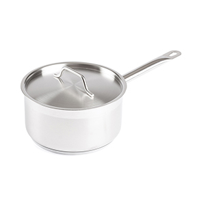 PREMIUM INDUCTION SAUCE PAN, WITH COVER, 3.5 QUART, 