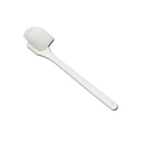 Pot Scrubbing Brush, 20'', plastic handle, nylon