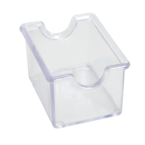 Sugar packet Holder, 3-1/2&#39;&#39; x 2-1/2&#39;&#39; x 2&#39;&#39;, plastic,