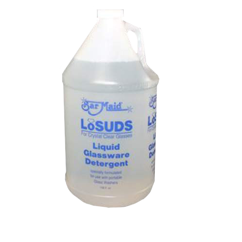 BAR GLASS DETERGENT, LOW FOAM, 4/1 GALLON 